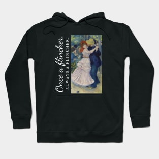 Once a flincher -  Renoir's Dance at Bougival Hoodie